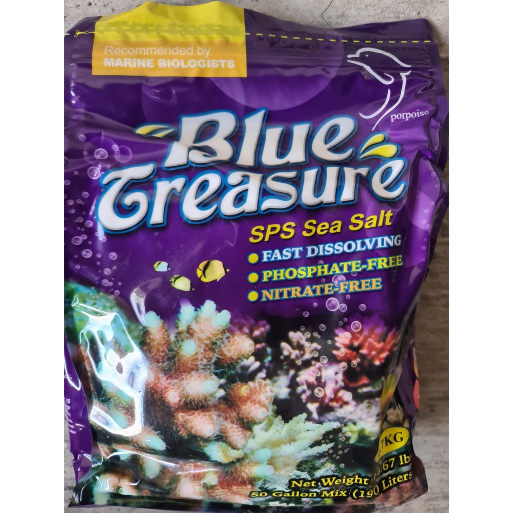 Blue Treasure Sea Salt 6.7 kg FOT LPS SPS