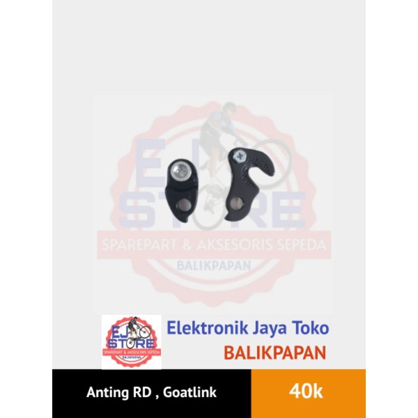 Goatlink Extender RD - Extender Rear Derailleur warna hitam biru - goatlink blayer sepeda lipat