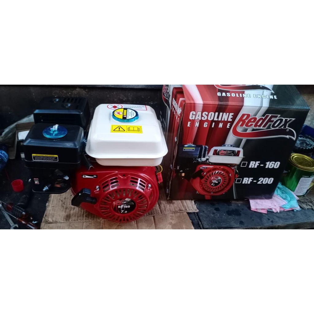 REDFOX Mesin Serbaguna Mesin Penggerak Mesin 6 HP Motor Penggerak Bensin Gasoline Engine