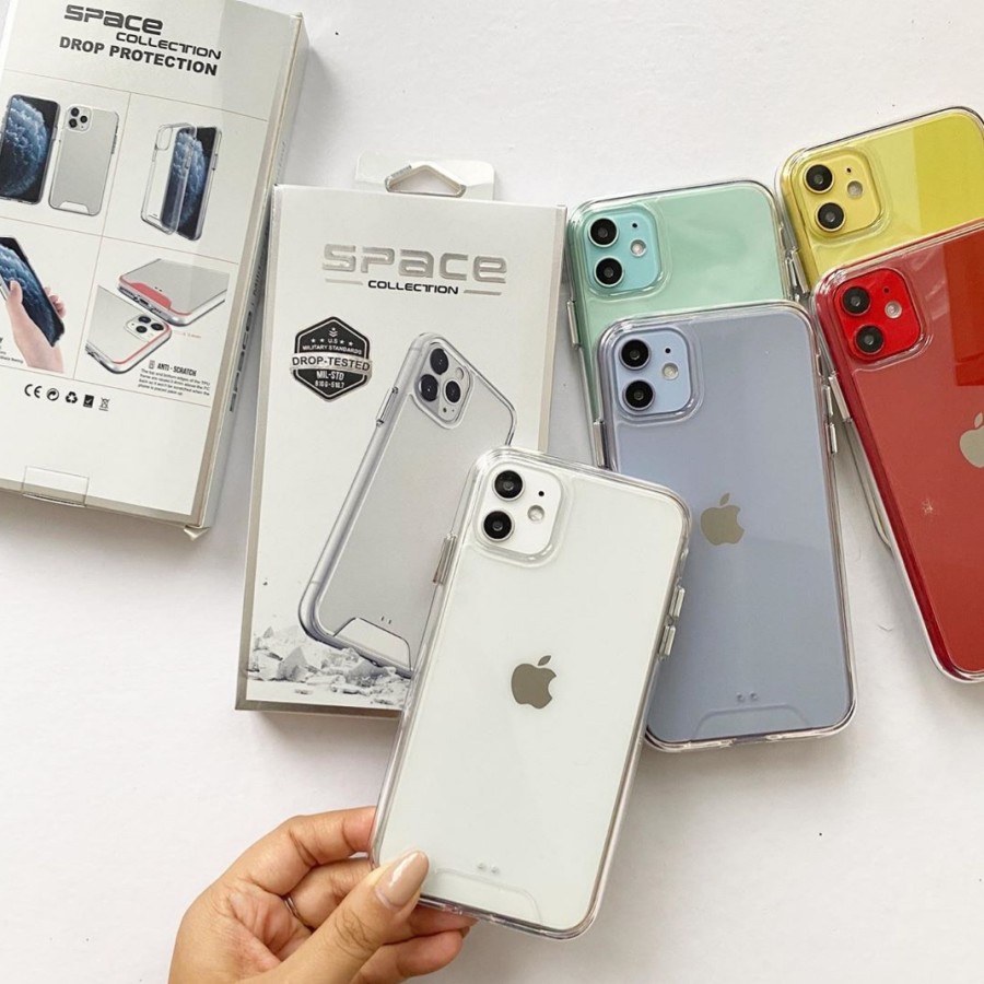 Samsung S20 S20 Plus S20 Ultra S20 FE S21 S21 Plus S21 Ultra Military Space Clear Case High Quality