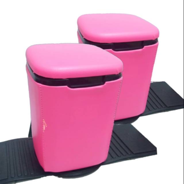 Tempat Sampah Mobil Pink Fanta