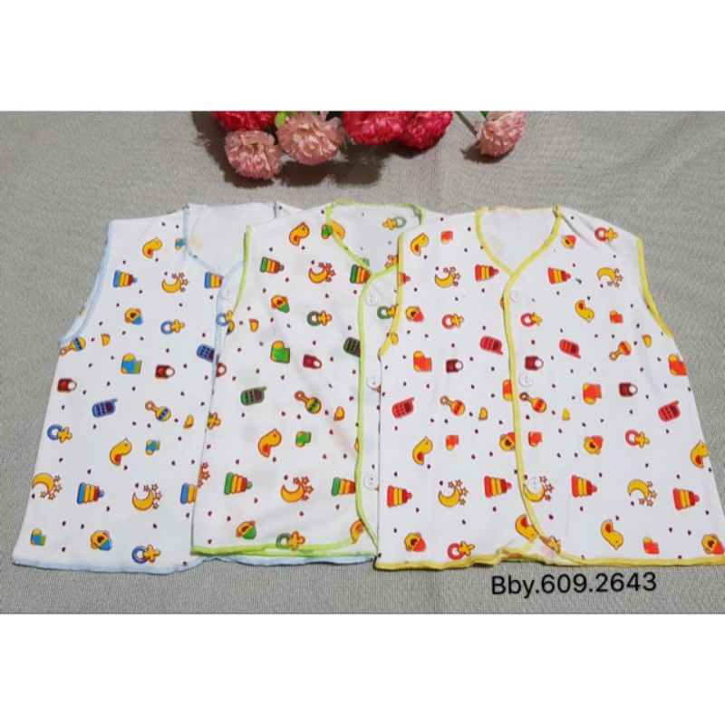 Baju bayi new born isi 6pcs / Baju bayi katun halus / Baju bayi murah / Pakaian bayi