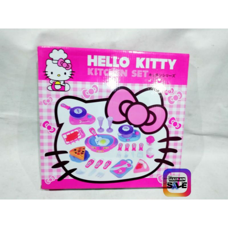 MAINAN EDUKASI KITCHEN SET HELLO KITTY/MASAKAN HELLO KITTY
