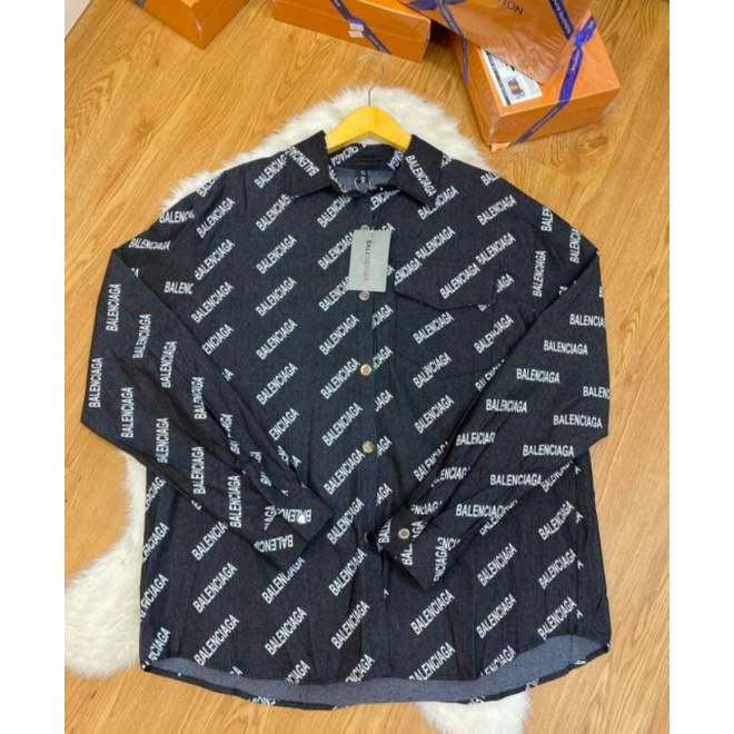 Kemeja Balenciaga Denim