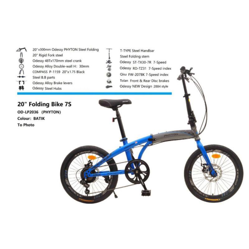 Sepeda odessy phyton 20