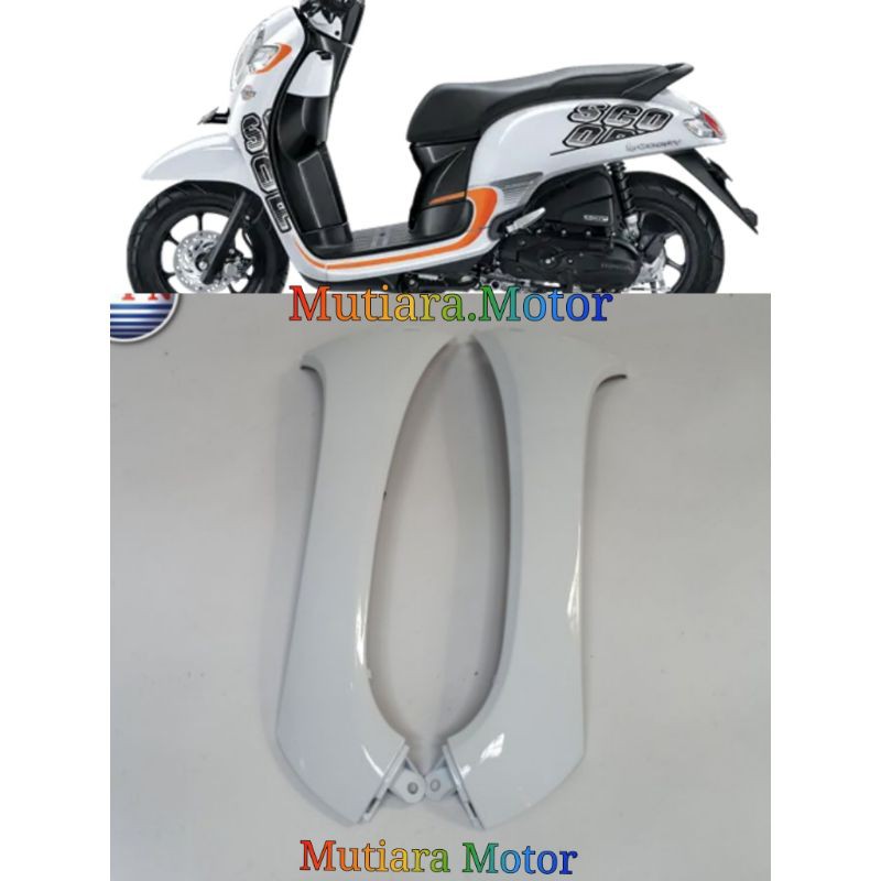 Cover Body Sayap Depan Samping Scoopy Fi Esp 2017 2018 2019 putih