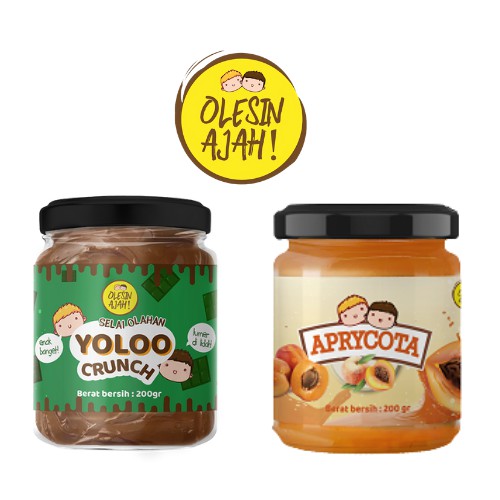 

Promo OlesinAjah Selai Yoloo 200Gr + Selai Aprycota 200Gr