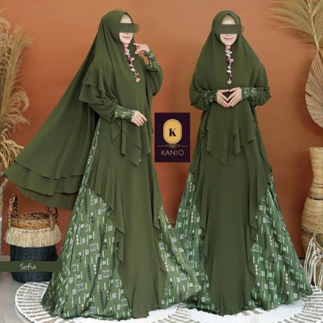GAMIS CERUTY/SYARI CERUTY BABYDOLL/