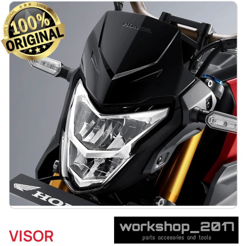 Visor Honda CB150R 2021 2022 dan 2023 Original HONDA