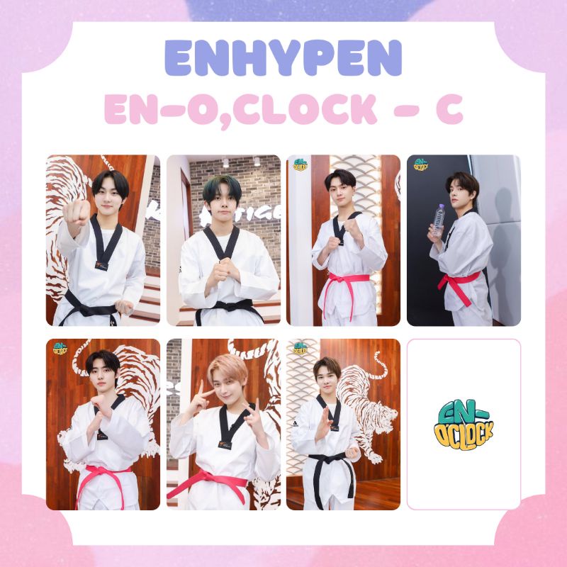 [ENHYPEN] PHOTOCARD ENHYPEN EN-O'CLOCK #2 ‼️BACA DESKRIPSI‼️