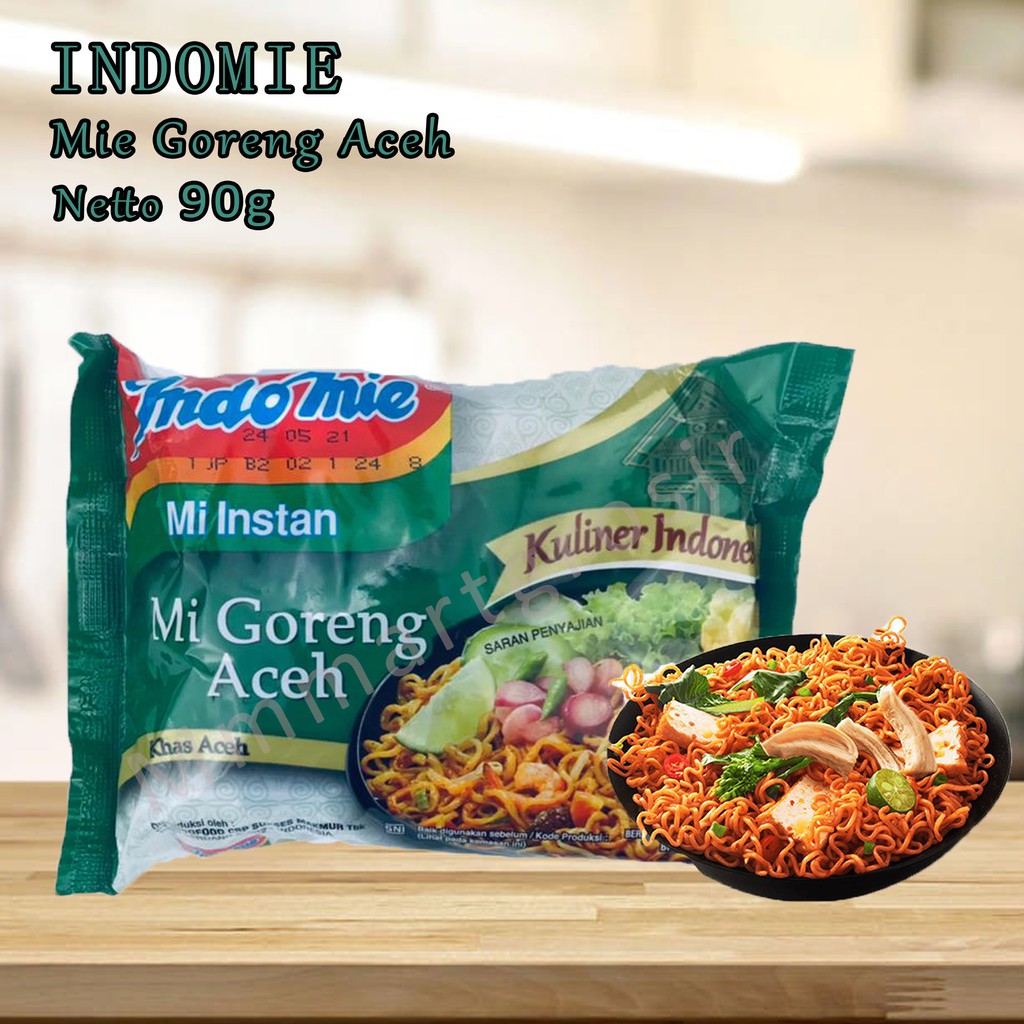 Indomie / Mie Goreng Aceh / Mi Instan / 90g