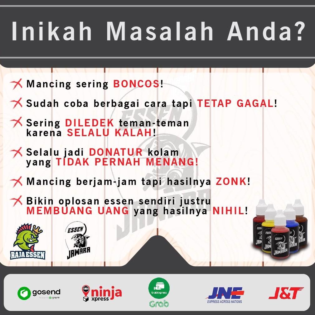 [PRODUK LSWJP] raja essen esen essence essense umpan mancing pancing oplosan pengumpul ikan super ma