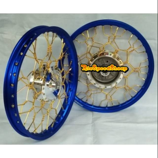 Velg Vixion OLD Model Stell Kepang JariJari Gold