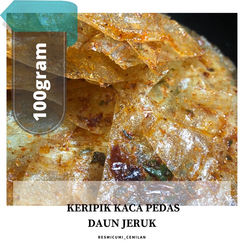 

KERIPIK KACA PEDAS DAUN JERUK 100gram