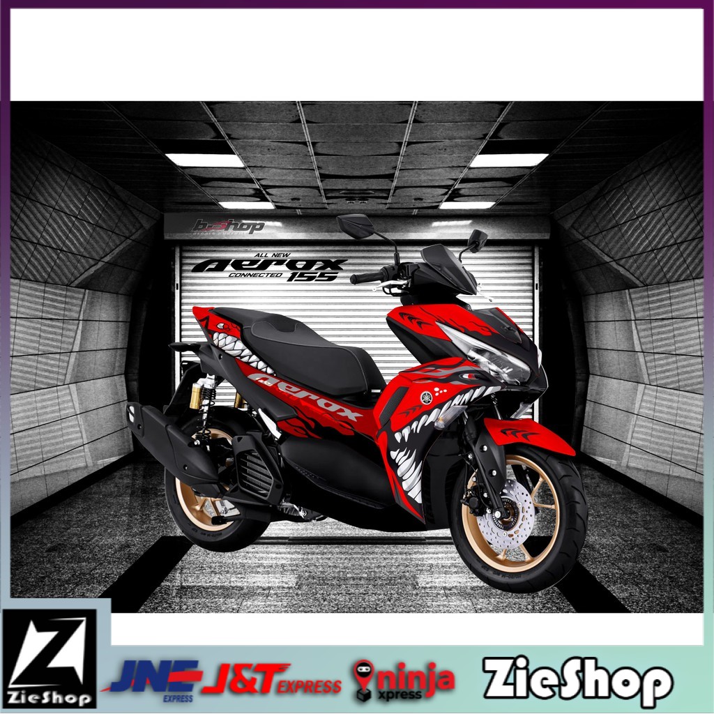 Striping motor aerox 155 Decal aerox 155 full body Stiker variasi motor aerox
