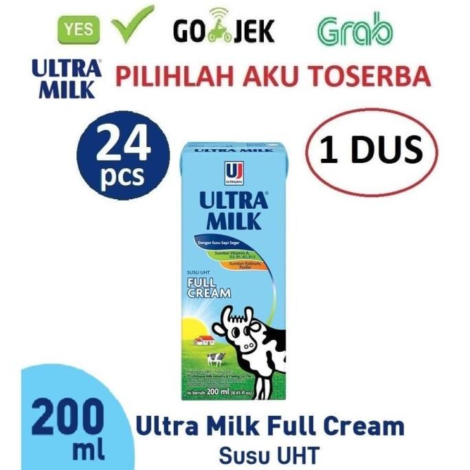 

Susu Ultra Full Cream - 200 Ml - 1 Dus Isi 24 Pcs New