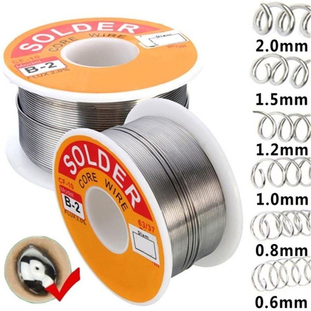 Kawat Solder Nanas No-clean 2.0% 45FT 0.3/0.4/0.5/0.6/0.8/1.2/1.5/2mm Melt Rosin Core