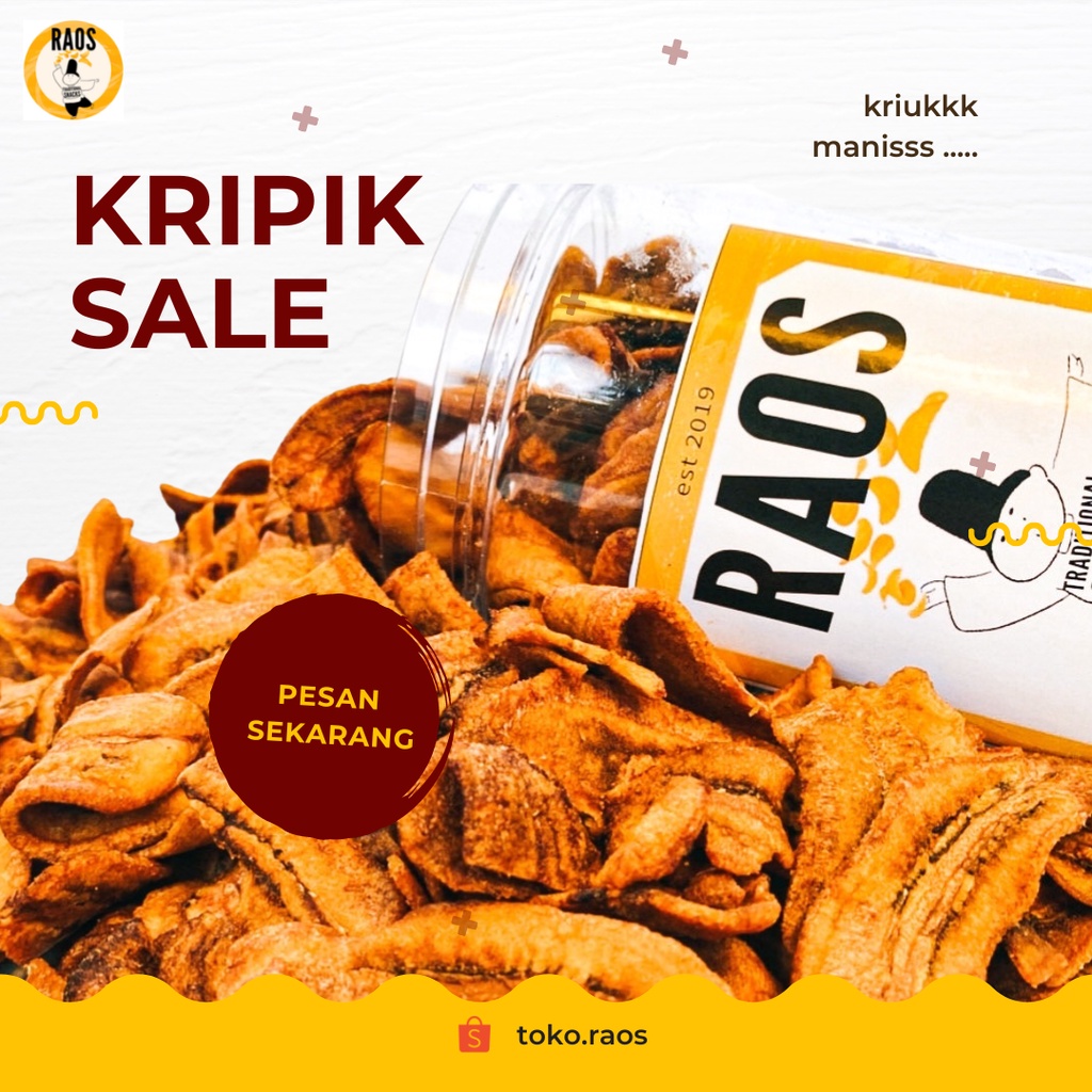 

Raos Keripik Sale 300gr