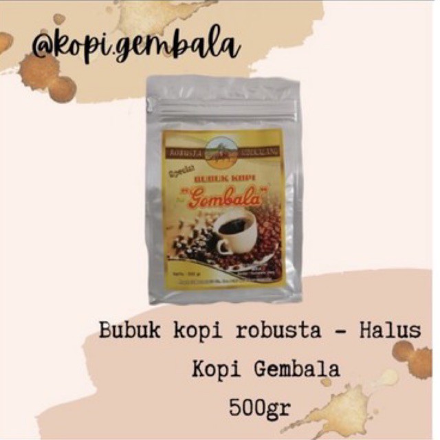 

Kopi Gembala Robusta Sidikalang