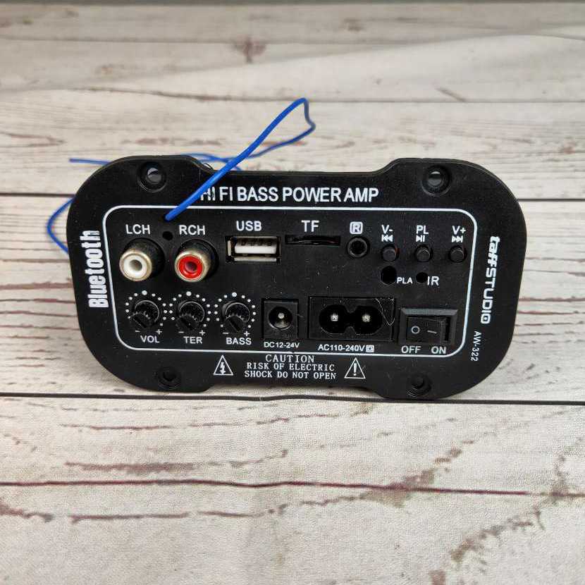 AMPLIFIER BOARD AUDIO AMPLI MINI USB RADIO TF DIY BLOETOTH 30W AW-322