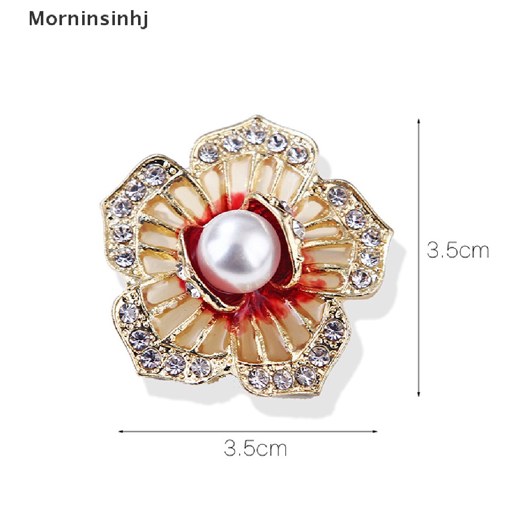 Mornin Bros Enamel Mutiara Klasik Untuk Wanita Fashion Perhiasan Aksesoris Mantel id