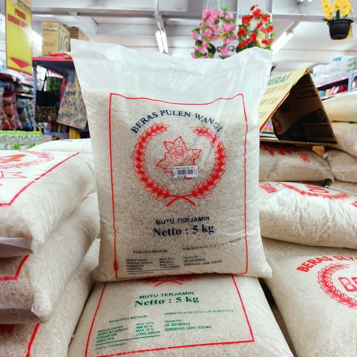 

Beras Pulen Wangi 5Kg