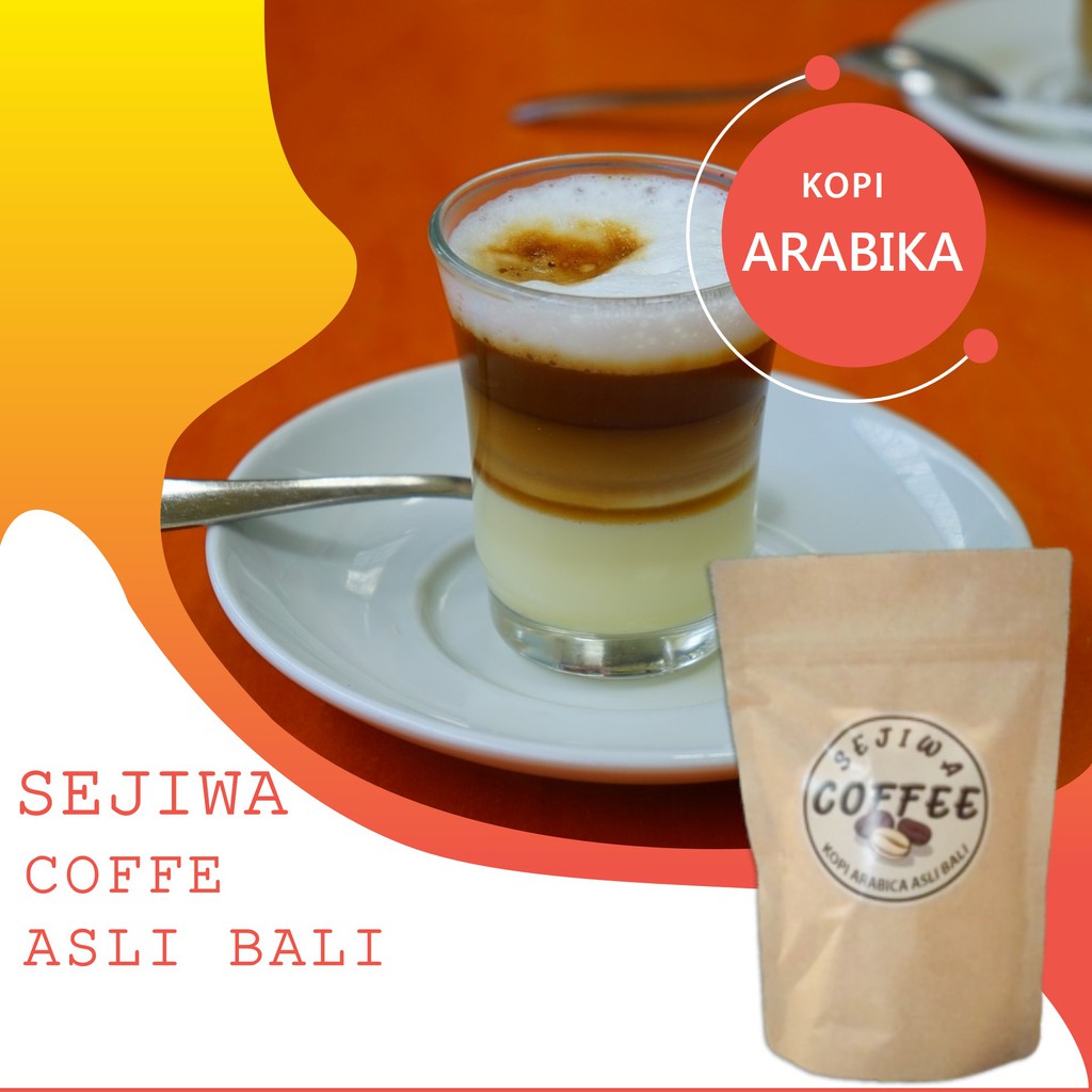 

KOPI ARABIKA BUBUK HITAM ASLI BALI - 250 gr SEJIWA COFFE