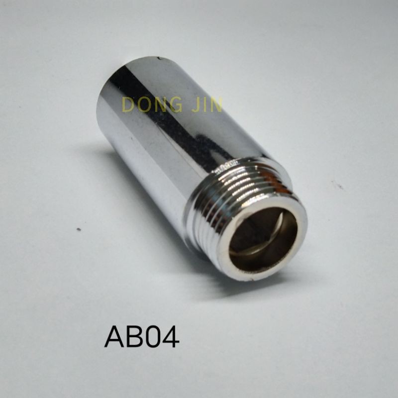 Napel sok Kran  Stainles 1/2 inch panjang 5cm