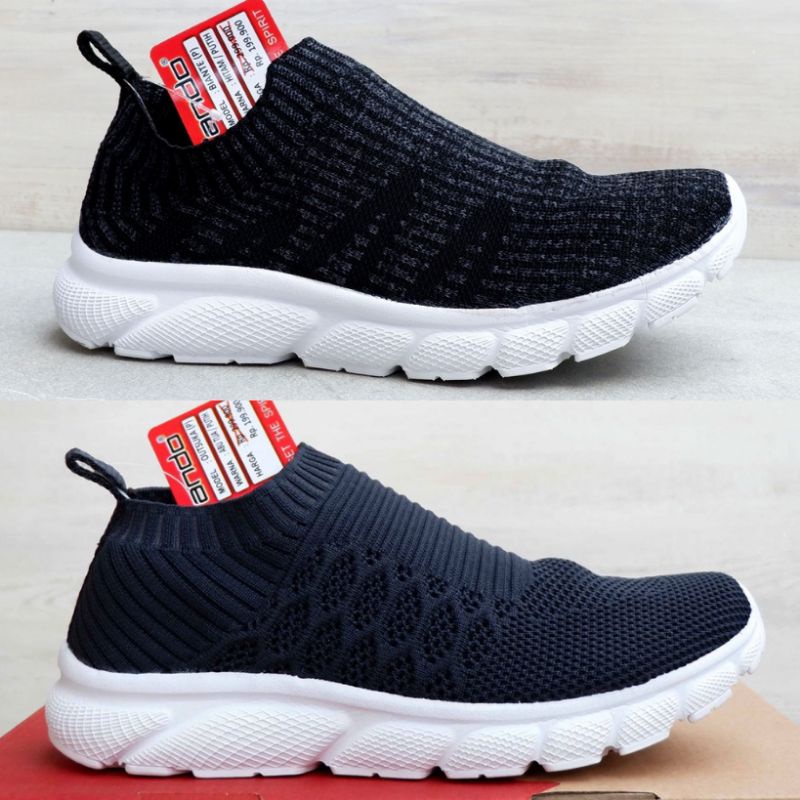 SEPATU ANDO OUTSUKA / BIANTE - SEPATU RAJUT PRIA SLIP ON