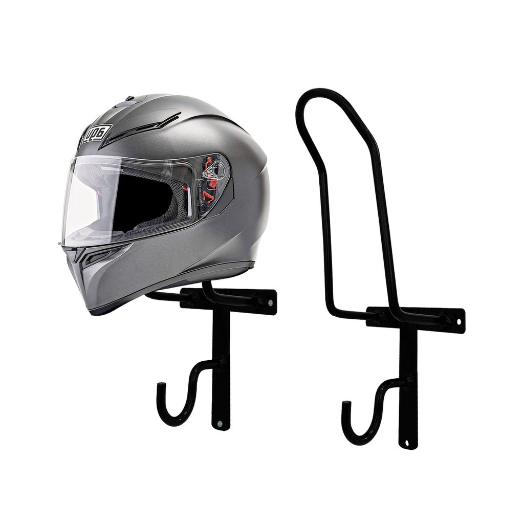 NEW MODEL GANTUNGAN HELM / GANTUNGAN SERBAGUNA / HELMET RACK / RAK GANTUNG JAKET DAN HELM / RAK DINDING TEMPEL