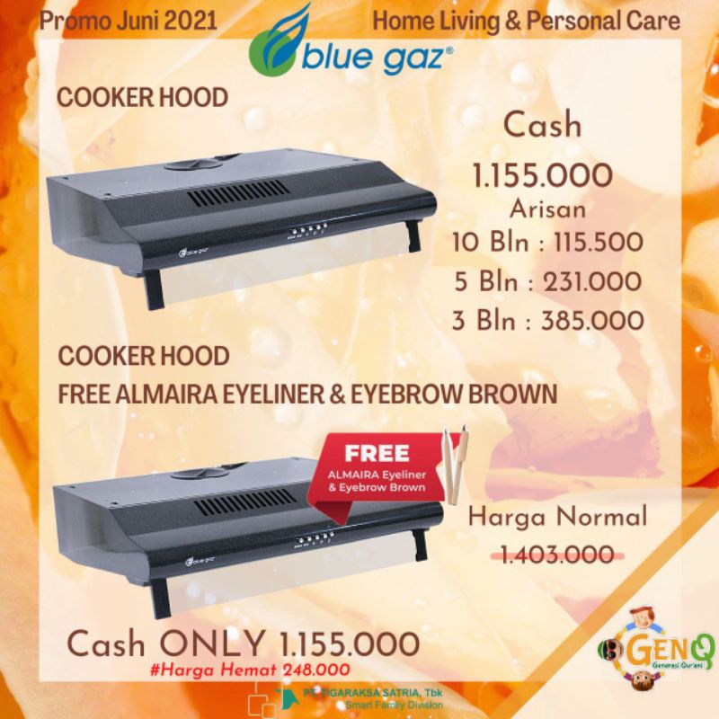 Arisan cooker hood " Blue gaz"