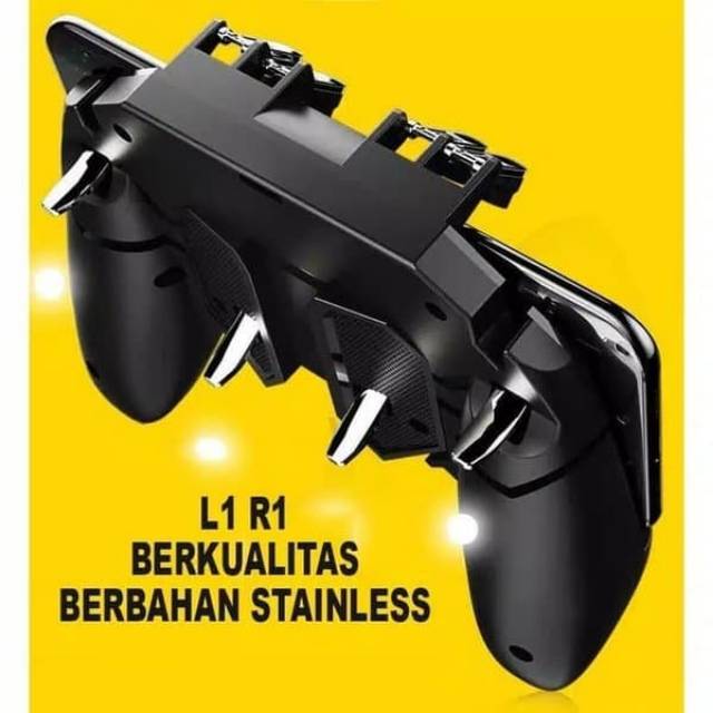 GAMEPAD PUBG MOBILE L1 R1 L2 R2 4 JARI 6 JARI AK66 AK-66 AK 66 ACC