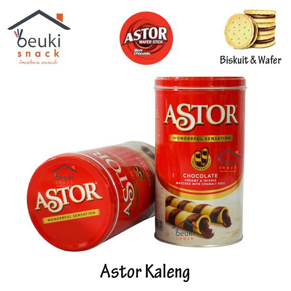 Terbaru Mayora Astor Wafer Stick Coklat Kemasan Kaleng - 330gr Limited