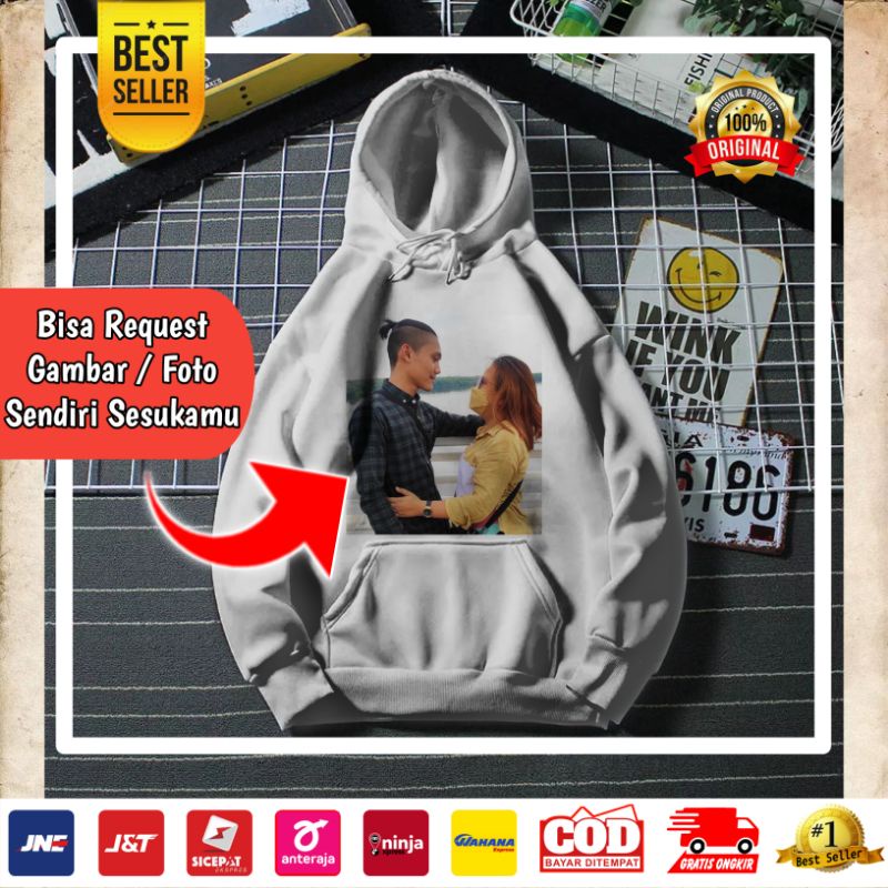 Sweater Sweter Jaket Hoodi Hoodie Atasan Pakaian Hoddie Hodie Switer Switter Jacket Sablon Custom Cu