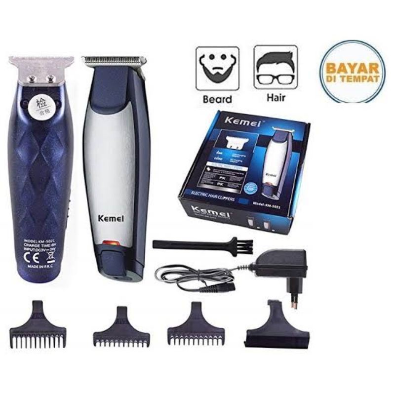 COD MESIN CUKUR RAMBUT Kemei Detailer KM-5021 Hair Clipper Trimmer Alat Mesin Cukur Rambut KEMEI KM-5021