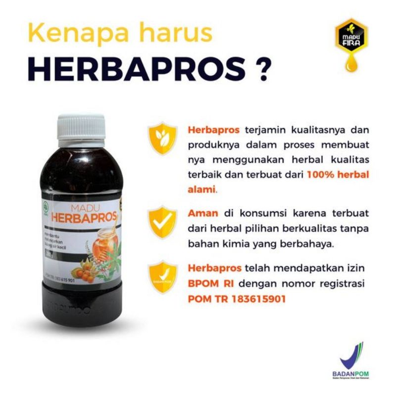 

HERBAPROS (ORIGINAL) Madu Herbal Alami bantu melawan Prostat kanker Peradangan kronis dan Akut