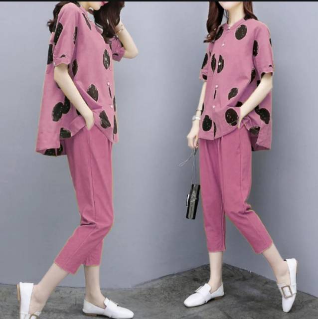 SET CELANA SARITA FASHION 2IN1, BABYTERRY, SETELAN