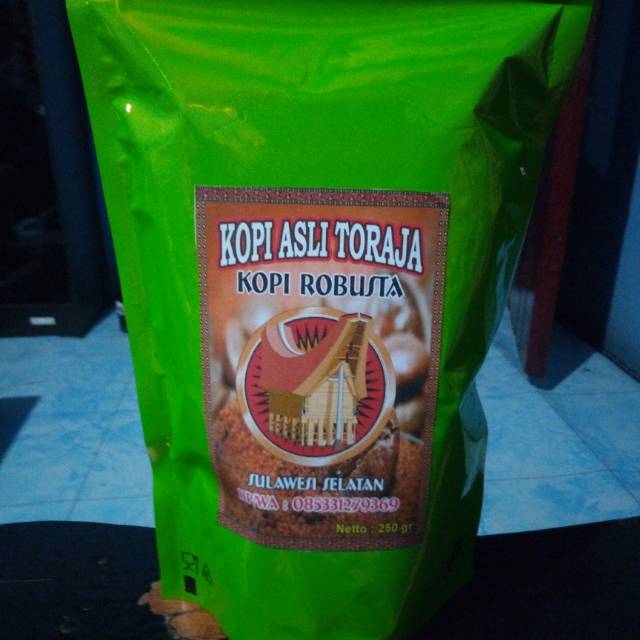 

Kopi toraja robusta 250gr