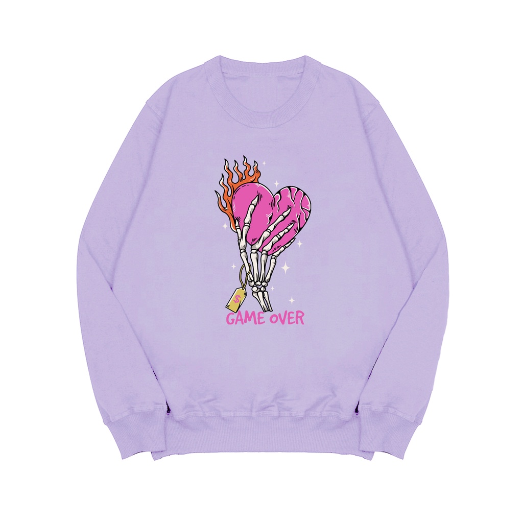 Sweater Pria Love is Game Pria Fleece M - XXL