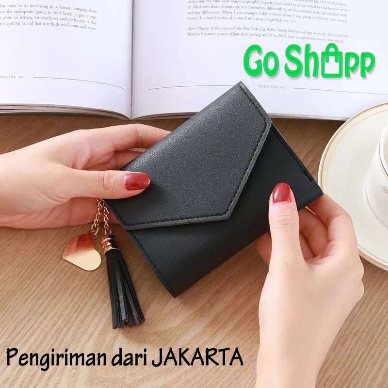 Dompet Import Wanita Import High Quality - Dompet Lipat Wanita Fashion Korea - Dompet Cewek [PD01]