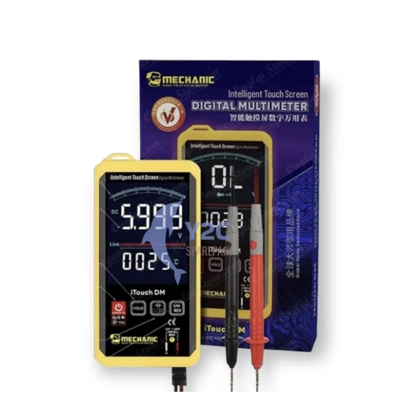 Multitester Digital Mechanic ITOUCH DM Smart Touch Original / Alat Servis Hp