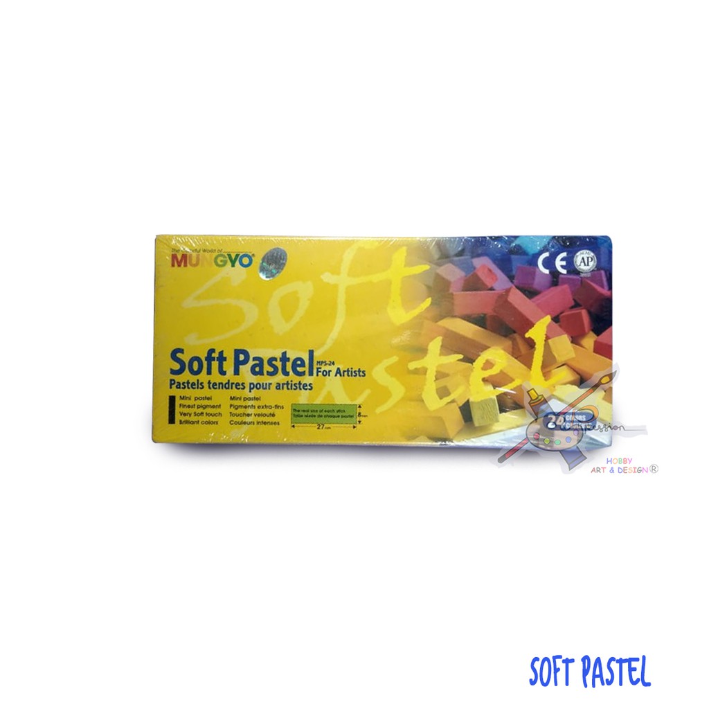 

MUNGYO SOFT PASTEL SET 24 WARNA