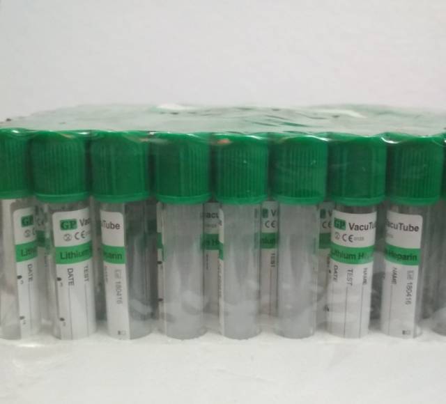 TABUNG LITHIUM HEPARIN TABUNG LITHIUM HEPARIN 3ML