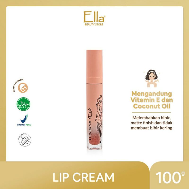 Lipstik Ella skincare Mate Dan Tahan Lama