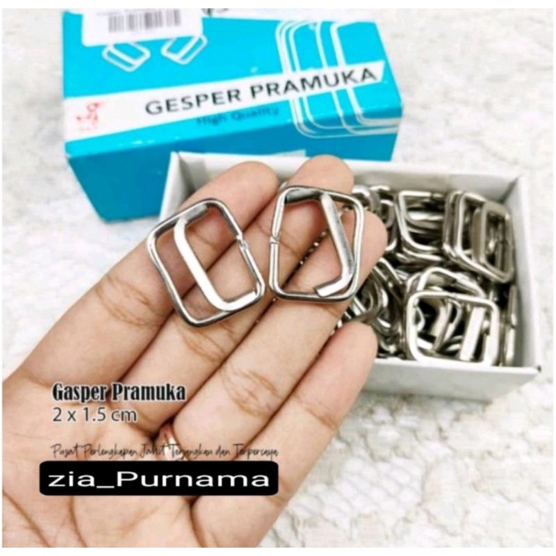 Ring Gesper untuk Seragam Pramuka / Putih Ecer murah