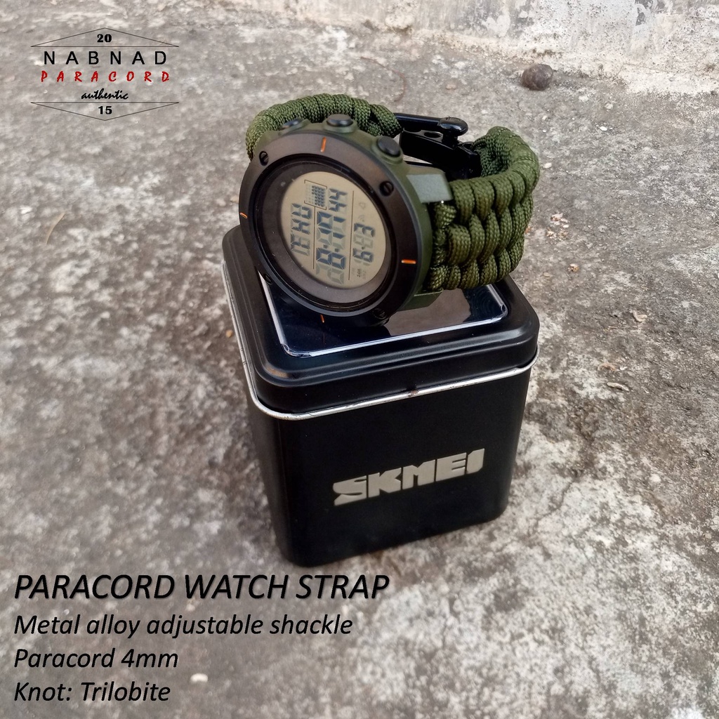 Nabnad Jam Tangan Skmei 1213 1434 Shackle Pria Digital Wanita Sport Adventure Outdoor Tactical Custo