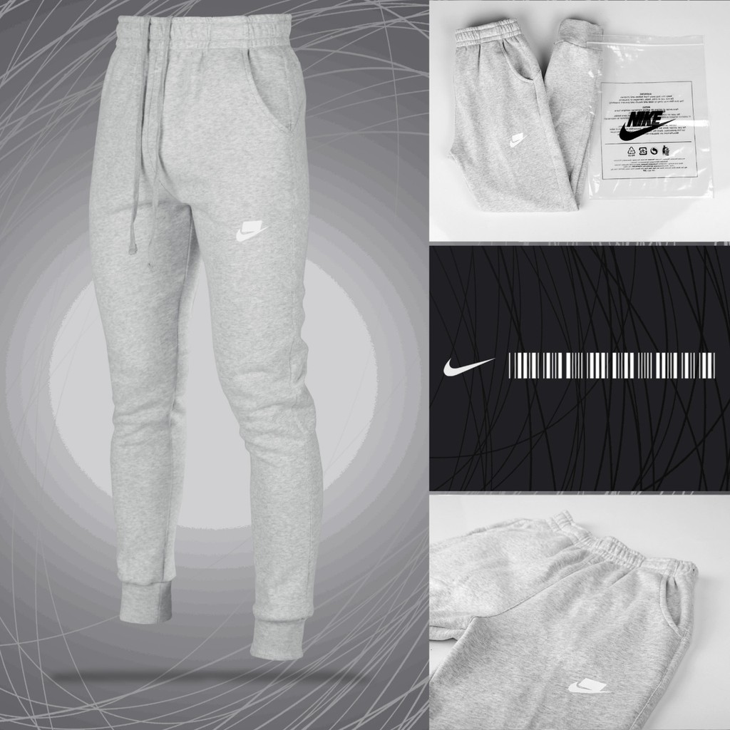 black and grey nike sweatpants