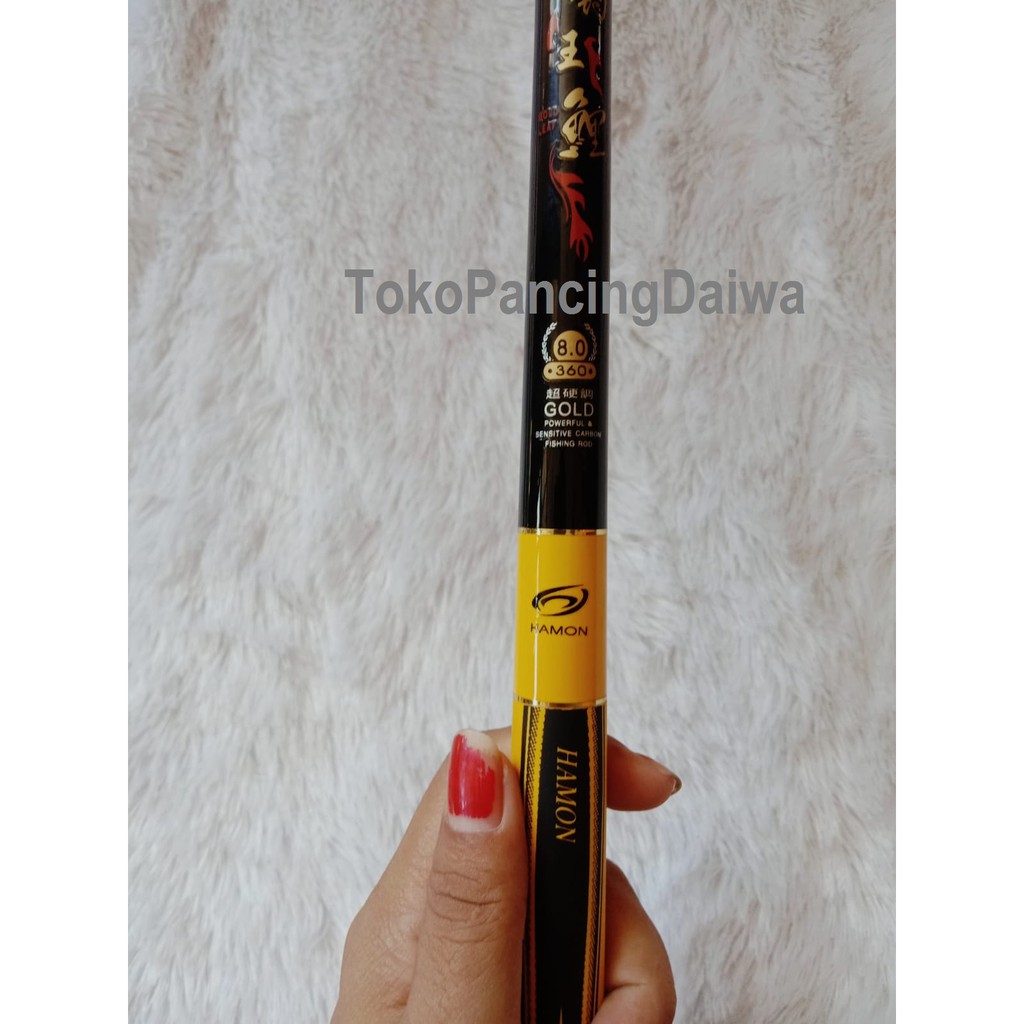 Joran Pncing Daiwa Hamon X-Torque Gold 360 Tegek Import