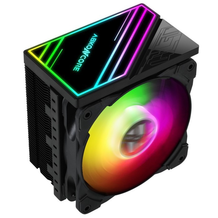 ABKONCORE COOLSTORM T408B ARGB SYNC SPECTRUM AIR CPU COOLER FAN 120mm