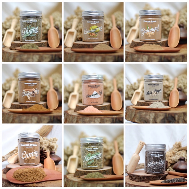 

Nusarasa organik - All Variant Bumbu Rempah / Bumbu Dapur